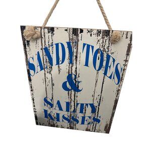 Decorative Wooden  salty kisses Wall Hanging SKU 7961